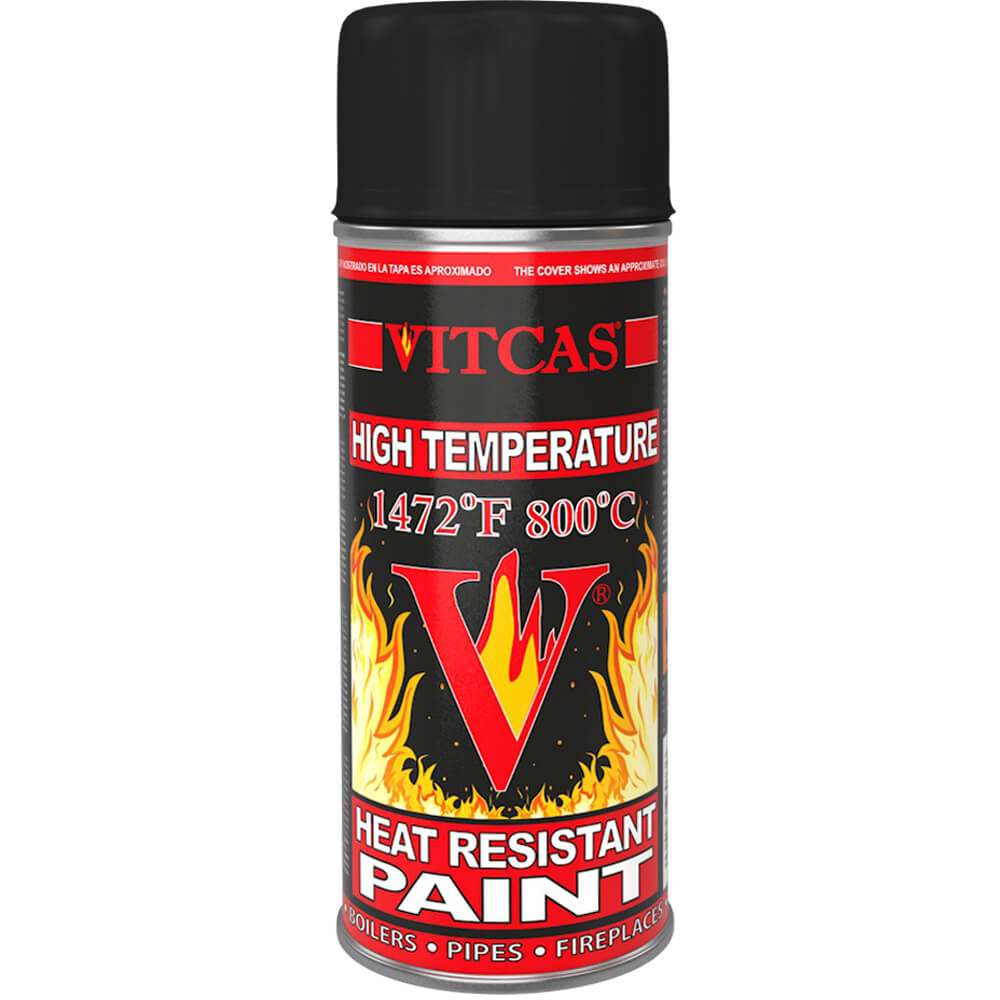 Black Vitcas heat resistant paint 800°C