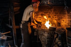 blacksmith's hearth